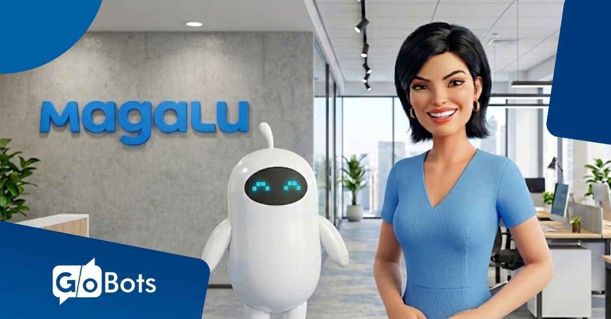 Transforme seu atendimento no Magalu com a IA da GoBots