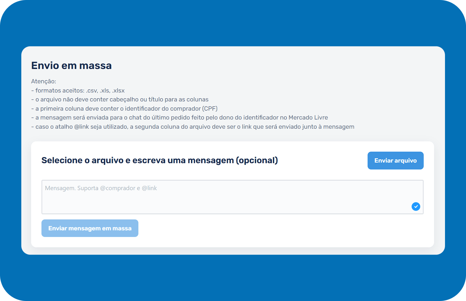 envio_em_massa_marketplaces_funcionalidades_gobots_solução_de_atendimento_para_amazon